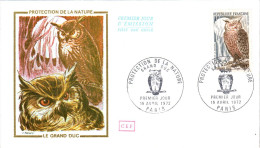 FDC 1972 GRAND DUC - 1970-1979