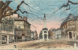 Postcard France Chambery La Colonne Des Elephants - Chambery