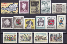 AT227 - AUSTRIA – 1966 – MNH ISSUES – SG # 1463-1492 - CV 13,50 € - Ongebruikt