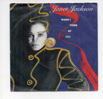 *  (vinyle - 45t) -  Janet Jackson - When I Think Of You - Pretty Boy - Otros - Canción Inglesa