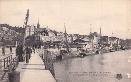 TROUVILLE LE PORT LA POISSONNERIE ET LE QUAI VALLEE - Trouville