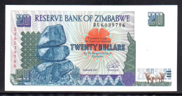 659-Zimbabwe 20$ 1997 DU603 Neuf/unc - Simbabwe