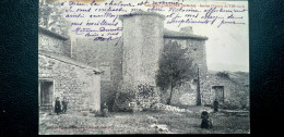 07 , Grozo  - Lamastre , L'ancien Château Et Ses Habitants En 1905 - Sonstige & Ohne Zuordnung