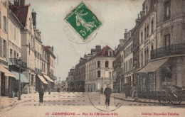 60 , Cpa  COMPIEGNE , 18 , Rue De L'Hotel De Ville (15565) - Compiegne