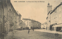 Postcard France Langogne Clocktower - Langogne