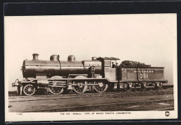 Pc SR Mogul No. 351, Englische Eisenbahn  - Trains