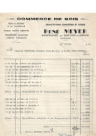 Facture 1955 / 70 MAGNONCOURT SAINT LOUP / Exploitations Forestières & Scierie MEYER - 1950 - ...