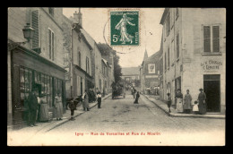 91 - IGNY - RUE DE VERSAILLES ET RUE DU MOULIN - Igny