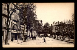 83 - DRAGUIGNAN - LE BOULEVARD CLEMENCEAU - Draguignan