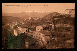 66 - SAINT-LAURENT-DE-CERDANS - UNE VUE GENERALE - HAMEAU PUIGT-SEC AU FOND LE CANIGOU - Altri & Non Classificati