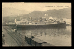 66 - PORT VENDRES - "L'EL GOLEA" A QUAI - PAQUEBOT - Port Vendres