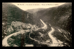 66 - ROUTE DE MONTLOUIS A QUILLAN - LES LACETS DU BARCANET - Sonstige & Ohne Zuordnung