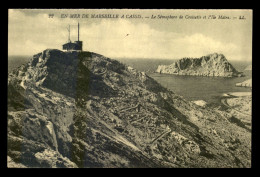 13 - LE SEMAPHORE DE CROISETTE ET L'ILE MAIRE - SERIE EN MER DE MARSEILLE A CASSIS N°22 - Autres & Non Classés