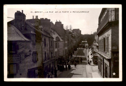 29 - BREST - LA RUE DE LA PORTE A RECOUVRANCE - EMAILLOGRAPHIE MARQUE "ETOILE" - Brest