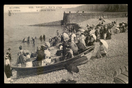 76 - YPORT - SUR LA PLAGE A L'HEURE DU BAIN - Yport