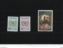 TURQUIE 1971 Yvert 2017-2019 NEUF** MNH Cote 2,75 Euros - Unused Stamps