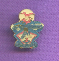 Rare Pins Television A2 Jeux Sans Frontieres Montpellier 1991 T184 - Mass Media