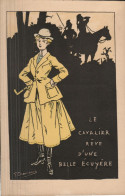 Le Cavalier Rêve D'une Belle écuyère Par C. Chamouin - Humour