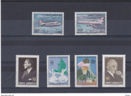 TURQUIE 1973 Yvert 2077-2081 + 2088 NEUF** MNH Cote : 5,20 Euros - Ungebraucht