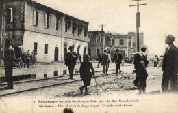 Europe > Grèce - Salonique - Incendie Aout 1917 - La Rue Coundouriotis - 15234 - Greece