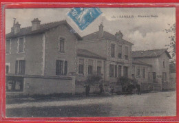 Carte Postale 79. Sansais  Mairie école   Très Beau Plan - Autres & Non Classés