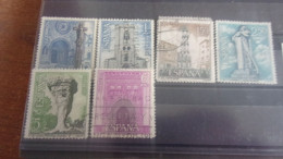 ESPAGNE TIMBRE   YVERT N° 1462.1467 - Used Stamps