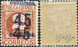 731616 HINGED ESPAÑA 1938 CIFRAS - Ungebraucht