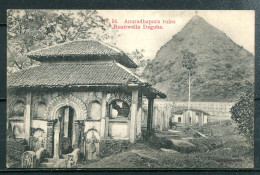 CEYLON - CEYLAN - Anuradhapura Ruins Ruanwella Dagoba (carte Vierge) - Sri Lanka (Ceylon)