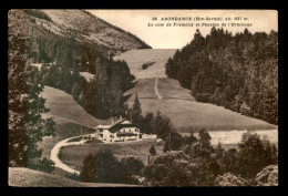 74 - ABONDANCE - COTE DE FREMOUX ET PENSION DE L'ERMITAGE - Abondance