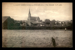 49 - ST-CHRISTOPHE-DU-BOIS - VUE GENERALE - LES FOINS - Andere & Zonder Classificatie