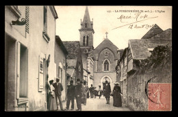 49 - LA POISSONNIERE - L'EGLISE - RUE ANIMEE - Otros & Sin Clasificación