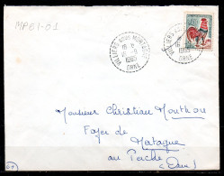 MP61-01 : Dept 61 (Orne) VILLERS SOUS MORTAGNE 1965 > Cachet Type B8 - Matasellos Manuales