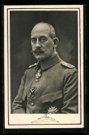 AK Max Von Baden In Uniform Mit Eisernem Kreuz  - Case Reali