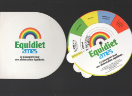 Disque à Système  EQUIDIET  Passeport Pour Une Alimentation équilibrée  (PPP47405) - Publicités