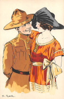 ¤¤    -    Illustrateur " S. RACK "  -  Guerre 1914-18  -  Soldats Américains  -  Flirts Alliés   -   ¤¤ - Other & Unclassified