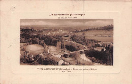 LA NORMANDIE PITTORESQUE THURY HARCOURT PANORAMA DU COTEAU DE HOM 1910 - Thury Harcourt