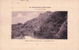 LA NORMANDIE PITTORESQUE PONT D'OUILLY LE ROCHER DU LION 1910 - Pont D'Ouilly