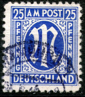 Germany,Bizone,Mi#9>25 Pf.,cancel,as Scan - Covers & Documents