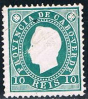 Cabo Verde, 1886, # 16 Dent. 12 1/2, MNG - Isola Di Capo Verde