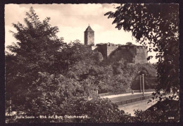 AK 212684 GERMANY - Halle / Saale - Blick Auf Burg Giebichenstein - Halle (Saale)