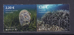 CROATIA  2024,EUROPA CEPT ,UNDERWATER FAUNA,,MNH - Croacia