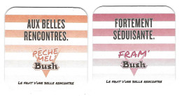 93a Brie. Dubuisson Pipaix Bush Rv - Beer Mats