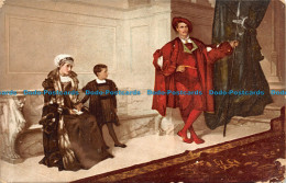 R125480 Old Postcard Woman With Boy And Guard In Red Clothes. Photochrom - Monde