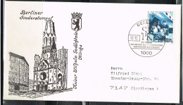 EXP-L86 - ALLEMAGNE BERLIN Cachet Comm. Sur Lettre Bibliothèque Nationale 1978 - Storia Postale