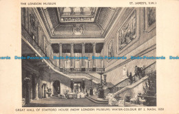 R125505 Great Hall Of Stafford House. J. Nash. Waterlow - World