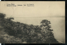 Carte Avec Vue: N° 43 - 7 ( Katanga. Toa - Lac Tanganika) Obl.  Septembre 1913 - Stamped Stationery