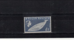 South Georgia / High Value Definitives / Whales - Géorgie Du Sud