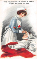 ¤¤    -  CROIX ROUGE  -   Illustrateur     -  Guerre 1914-18  -  Effleuré Par La Main D'un Ange   -   ¤¤ - Red Cross