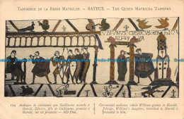 R125572 Bayeux. The Queen Mathilda Tapestry. Ceremonial Audience Which William G - World