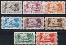 OCEANIE  Timbres-Poste N°84* à 91* Neufs Charnières TB Cote : 4€50 - Nuovi